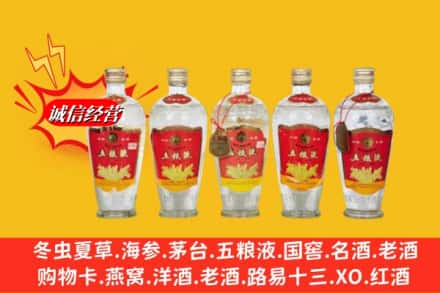 运城市临猗回收老五粮液